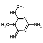 CAS#: 79576-88-8, 6-Imino-N,3-dimethyl-3,6-dihydro-1,3,5-triazine-2,4-diamine