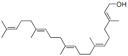CAS 登录号：79577-58-5， (2E,6E,10E,14E)-3,7,11,15,19-五甲基二十碳-2,6,10,14,18-五烯-1-醇