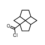 CAS#: 79635-04-4, Tricyclo[4.4.0.0<sup>3,8</sup>]decane-1-carbonyl chloride