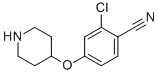 CAS#: 796600-10-7, 2-Chloro-4-(Piperidin-4-Yloxy)Benzonitrile