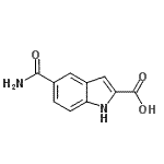CAS#: 796870-67-2, 5-Carbamoyl-1H-indole-2-carboxylic acid