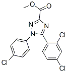 CAS#: 796875-16-6, 1-(4-Chlorophenyl)-5-(2,4-Dichlorophenyl)-1H-1,2,4-Triazole-3-Carboxylic Acid Methyl Ester