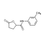 CAS#: 797019-95-5, N-(3-Methylphenyl)-5-oxotetrahydro-2-furancarboxamide