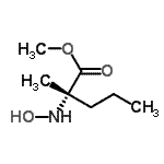CAS#: 79751-32-9, Methyl N-hydroxy-2-methyl-L-norvalinate