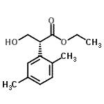 CAS#: 797756-95-7, Ethyl (2R)-2-(2,5-dimethylphenyl)-3-hydroxypropanoate
