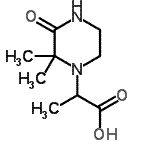 CAS#: 797769-93-8, 2-(2,2-Dimethyl-3-oxo-1-piperazinyl)propanoic acid