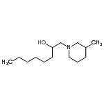 CAS#: 797789-43-6, 1-(3-Methyl-1-piperidinyl)-2-octanol