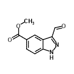 CAS#: 797804-50-3, Methyl 3-formyl-1H-indazole-5-carboxylate