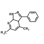 CAS#: 797808-55-0, 4,6-Dimethyl-3-phenyl-3a,7a-dihydro-1H-pyrazolo[3,4-b]pyridine