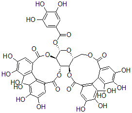 CAS#: 79786-00-8, 1(beta)-O-Galloylpedunculagin