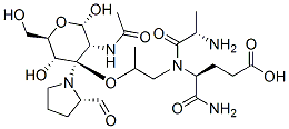 CAS#: 79795-28-1, Propyl (2R)-2-[[(2S)-2-[2-[(2S,3R,4R,5S,6R)-3-Acetamido-2,5-Dihydroxy-6-(Hydroxymethyl)Oxan-4-Yl]Oxypropanoylamino]Propanoyl]Amino]-5-Amino-5-Oxopentanoate