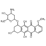 CAS#: 79815-15-9, 3,5,12-Trihydroxy-10-methoxy-6,11-dioxo-1,2,3,4,6,11-hexahydro-1-tetracenyl 3-amino-2,3,6-trideoxyhexopyranoside