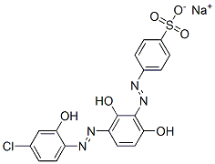 CAS#: 79817-79-1, Sodium 4-[(2E)-2-[(5Z)-5-[(4-Chloro-2-Hydroxyphenyl)Hydrazinylidene]-2,6-Dioxo-1-Cyclohex-3-Enylidene]Hydrazinyl]Benzenesulfonate