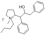 CAS#: 79820-09-0, 2-(1-Butyl-1-Methylpyrrolidin-1-Ium-2-Yl)-1,3-Diphenylpropan-2-Ol Iodide