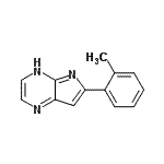 CAS#: 798544-38-4, 6-(2-Methylphenyl)-4H-pyrrolo[2,3-b]pyrazine