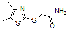 CAS#: 798555-24-5, 2-(4,5-Dimethyl-Thiazol-2-Ylthio)-Acetamide