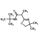 CAS#: 798562-07-9, 2-(4,4-Dimethyl-4,5-dihydro-1,3-oxazol-2-yl)-N-(2-methyl-2-propanyl)propanamide