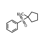 CAS#: 798571-80-9, [(1-Methylcyclopentyl)sulfonyl]benzene