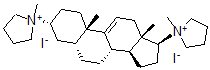 CAS#: 79868-89-6, 1-[(3R,5R,8S,10S,13S,14S,17S)-10,13-Dimethyl-3-(1-Methylpyrrolidin-1-Ium-1-Yl)-2,3,4,5,6,7,8,12,14,15,16,17-Dodecahydro-1H-Cyclopenta[a]Phenanthren-17-Yl]-1-Methylpyrrolidin-1-Ium Diiodide