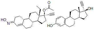 CAS#: 79871-54-8, Norgestimate mixture with ethinyl estradiol