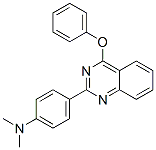 CAS 登录号:79916-51-1, N,N-二甲基-4-(4-苯氧基喹唑啉-2-基)苯胺