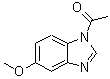 CAS#: 79938-46-8, 1-(5-Methoxy-1H-benzimidazol-1-yl)ethanone