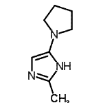 CAS#: 799813-85-7, 2-Methyl-4-(1-pyrrolidinyl)-1H-imidazole