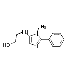 CAS#: 799814-33-8, 2-[(1-Methyl-2-phenyl-1H-imidazol-5-yl)amino]ethanol