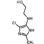 CAS#: 799815-12-6, 2-[(4-Chloro-2-methyl-1H-imidazol-5-yl)amino]ethanol