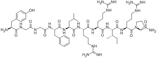 CAS 登录号：79985-49-2， 强啡肽 A (1-10) 酰胺