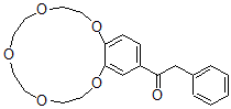 CAS#: 79997-19-6, 1-(2,5,8,11,14-Pentaoxabicyclo[13.4.0]Nonadeca-16,18,20-Trien-18-Yl)-2 -Phenyl-Ethanone