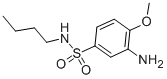 CAS 登录号：80-22-8， 3-氨基-N-丁基-4-甲氧基苯磺酰胺