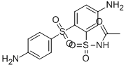 CAS#: 80-80-8, N-[[5-Amino-2-[(4-Aminophenyl)Sulfonyl]Phenyl]Sulfonyl]-Acetamide