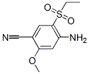 CAS 登录号：80036-88-0， 4-氨基-5-(乙基磺酰基)-2-甲氧基苯甲腈