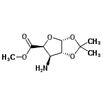 CAS#: 800379-24-2, Methyl 3-amino-3-deoxy-1,2-O-isopropylidene-alpha-D-xylofuranuronate