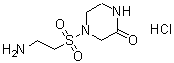 CAS#: 800388-09-4, 4-[(2-Aminoethyl)sulfonyl]-2-piperazinone hydrochloride (1:1)
