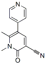 CAS 登录号:80047-23-0, 1,2-二甲基-6-氧代-1,6-二氢-3,4'-联吡啶-5-甲腈