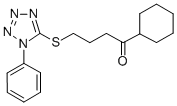 CAS#: 80087-23-6, 1-Cyclohexyl-4-(1-Phenyl-5-Tetrazolyl)Thio-1-Butanone