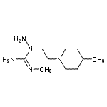 CAS#: 801157-95-9, N-Methyl-1-[2-(4-methyl-1-piperidinyl)ethyl]hydrazinecarboximidamide