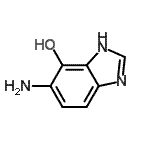 CAS#: 801159-51-3, 5-Amino-1H-benzimidazol-4-ol