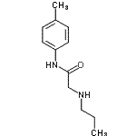 CAS#: 801161-51-3, N-(4-Methylphenyl)-N<sup>2</sup>-propylglycinamide