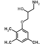 CAS#: 801172-02-1, 1-Amino-3-(2,3,5-trimethylphenoxy)-2-propanol