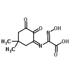 CAS#: 801183-22-2, (2E)-[(Z)-(5,5-Dimethyl-2,3-dioxocyclohexylidene)amino](hydroxyimino)acetic acid