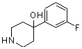 CAS#: 80119-54-6, 4-(3-Fluorophenyl)-4-piperidinol