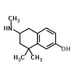 CAS 登录号：801211-79-0， 8,8-二甲基-6-(甲基氨基)-5,6,7,8-四氢-2-萘酚