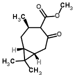 CAS#: 801222-11-7, Methyl (1R,3R,7S)-3,8,8-trimethyl-5-oxobicyclo[5.1.0]octane-4-carboxylate