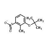 CAS#: 801282-13-3, 2-Methyl-1-[(2-methyl-2-propanyl)oxy]-3-nitrobenzene