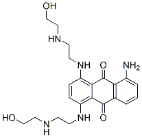 CAS#: 80173-32-6, 5-Amino-1,4-Bis((2-((2-Hydroxyethyl)Amino)Ethyl)Amino)-9,10-Anthracenedione