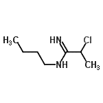 CAS#: 801977-33-3, N-Butyl-2-chloropropanimidamide
