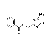 CAS#: 802030-85-9, (5-Methyl-1H-pyrazol-3-yl)methyl benzoate